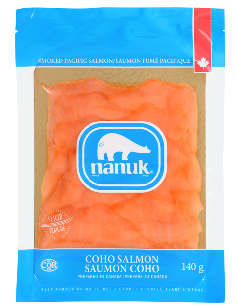 Kosher Smoked Coho Salmon 140 g