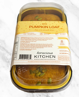 Keto Pumpkin Loaf