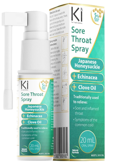 Ki Sore Throat Spray 20mL
