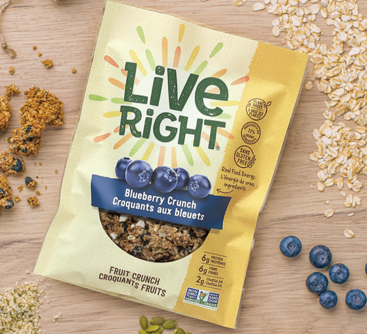 Live Right Fruit Crunch Blueberry 113g