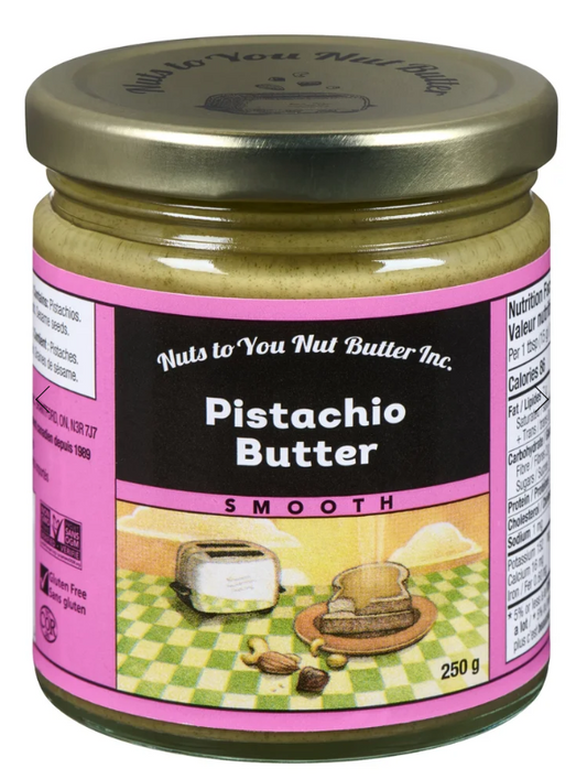 Nuts to You Nut Butter Pistachio Butter Smooth
