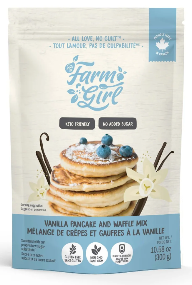 Farm Girl Vanilla Pancake & Waffle Mix, 300g