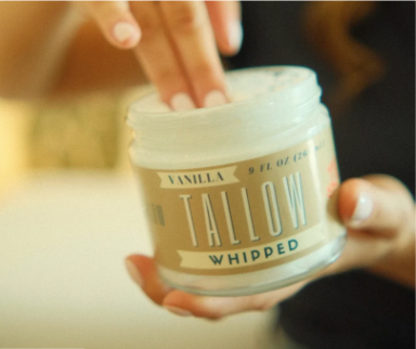 Lady May Whipped Tallow Moisturizer 9oz - Vanilla, additional product image 3