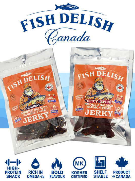 Premium Smoked Salmon Jerky - Original Recipe