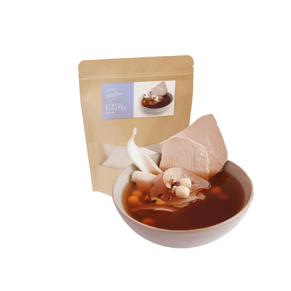 Souperwell Stress Fighter - Four Spirits Soup (2-Pack Dry Herbal Soup)