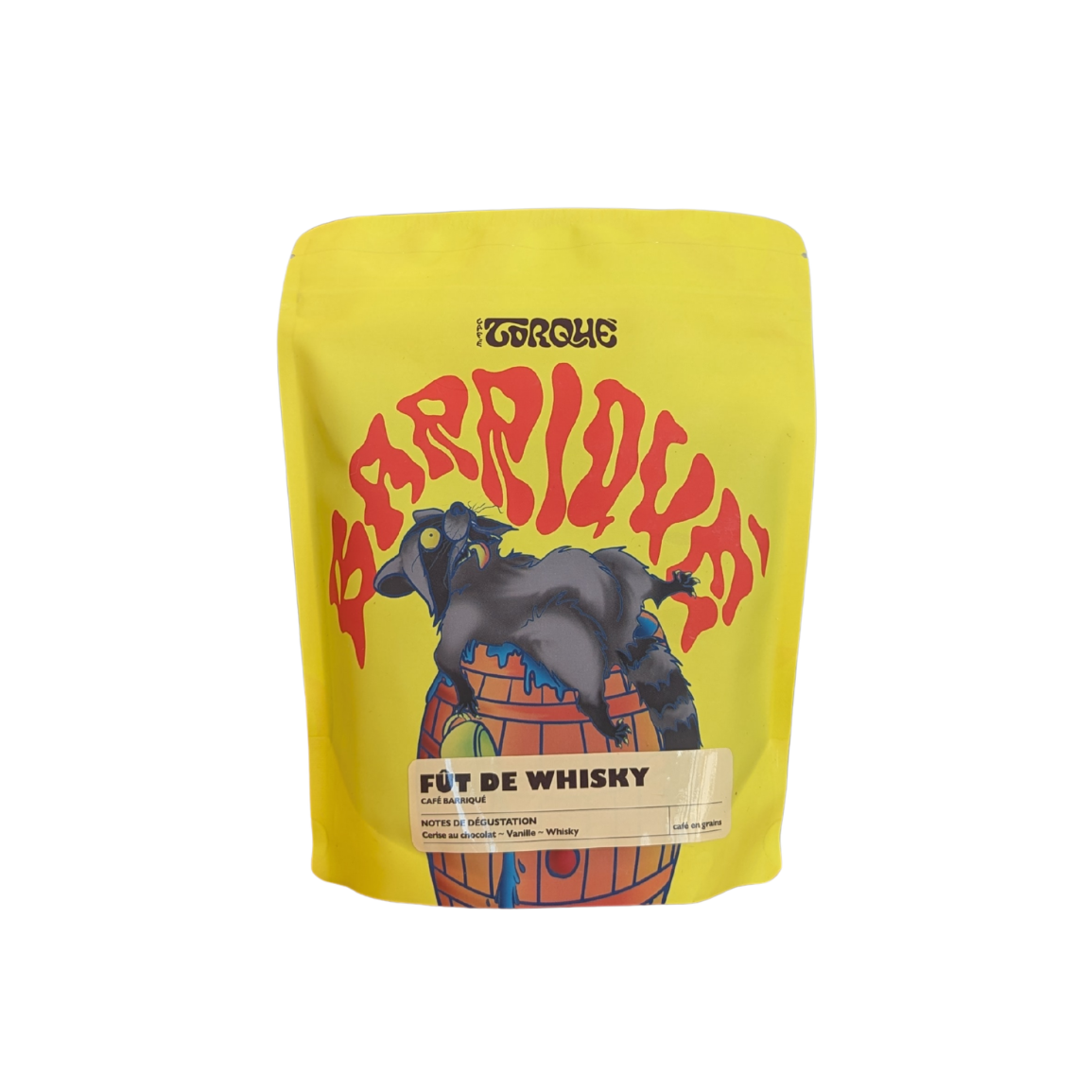 TorQué Fût de Whisky Coffee Beans 222g