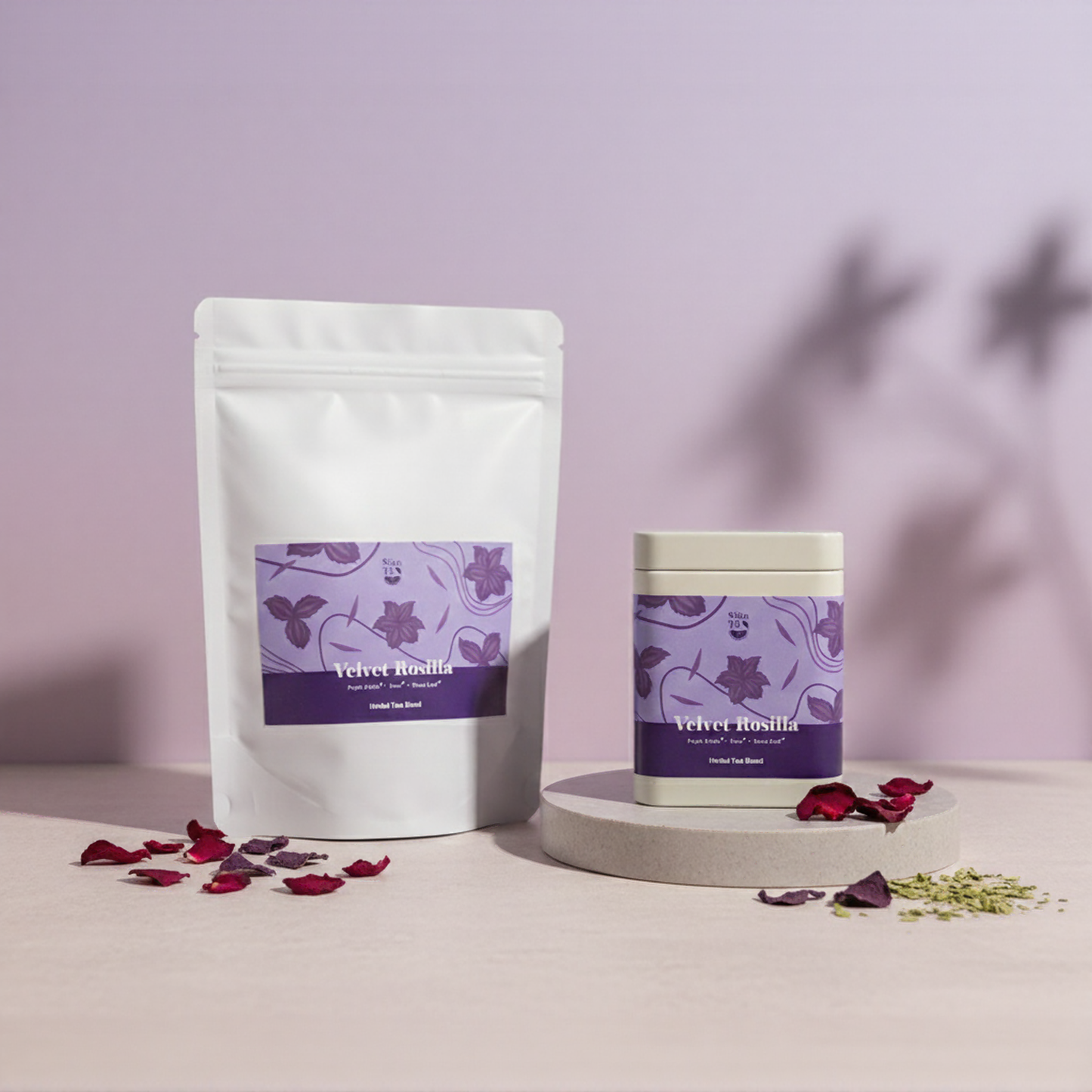 Sian Te -  Velvet Rosilla Tea (15 Bags) 紫蘇玫瑰茶 Rose Perilla