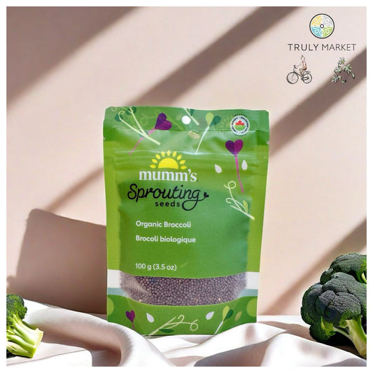 Mumm's Organic Broccoli Sprouting seeds 100g