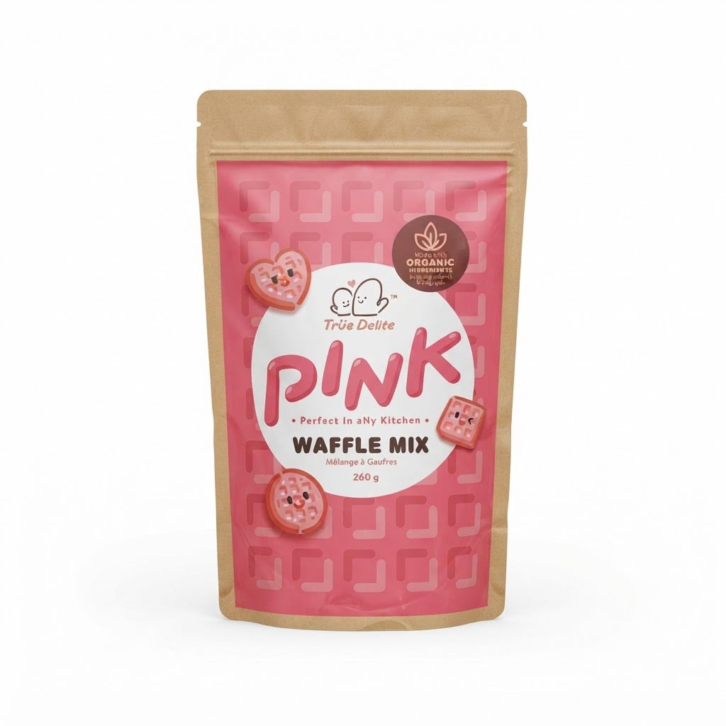 True Delite Pink Waffle Mix