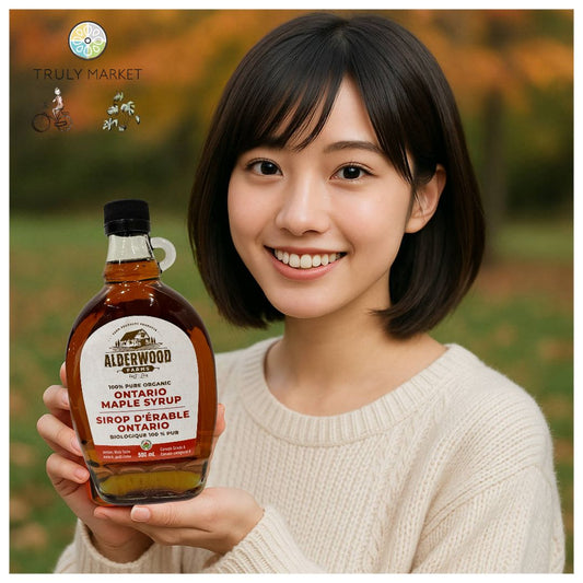 Alderwood Farms 100% Pure Organic Ontario Maple Syrup 500ml