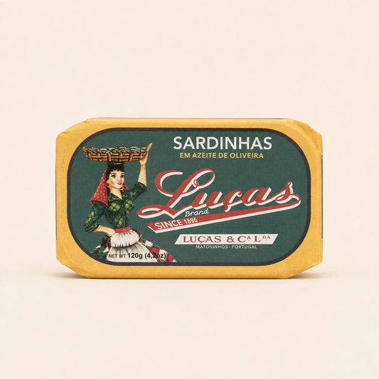 Luças Sardines in Olive Oil 120g