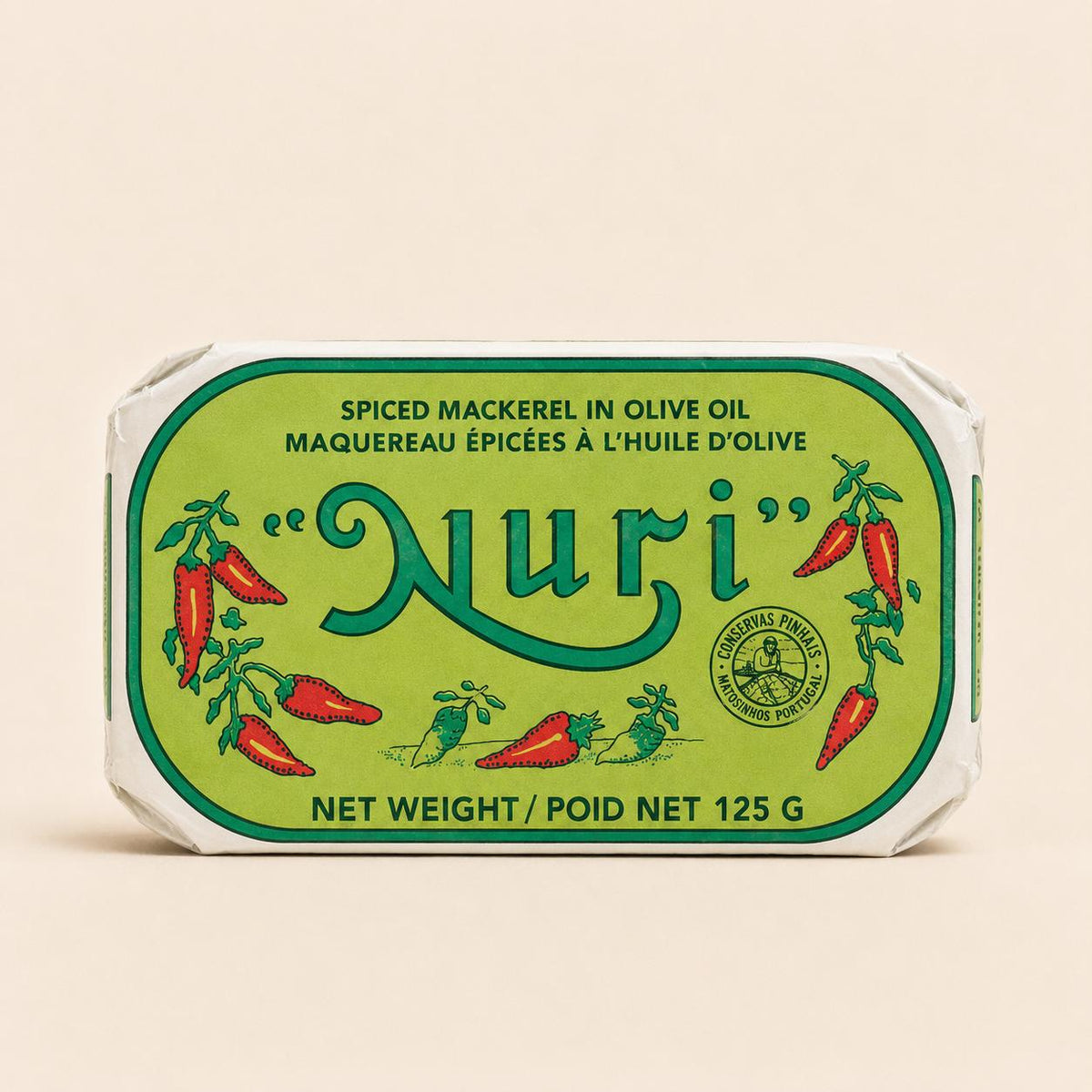 Nuri Spiced Mackerel in Olive Oil -125g