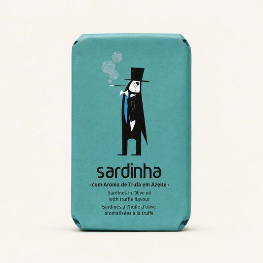 Sardinha Sardines in Olive Oil with Truffle Flavor 120g