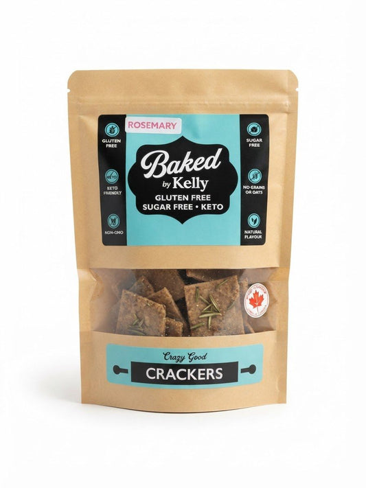 Baked by Kelly Keto Cracker 140g (Rosemary)