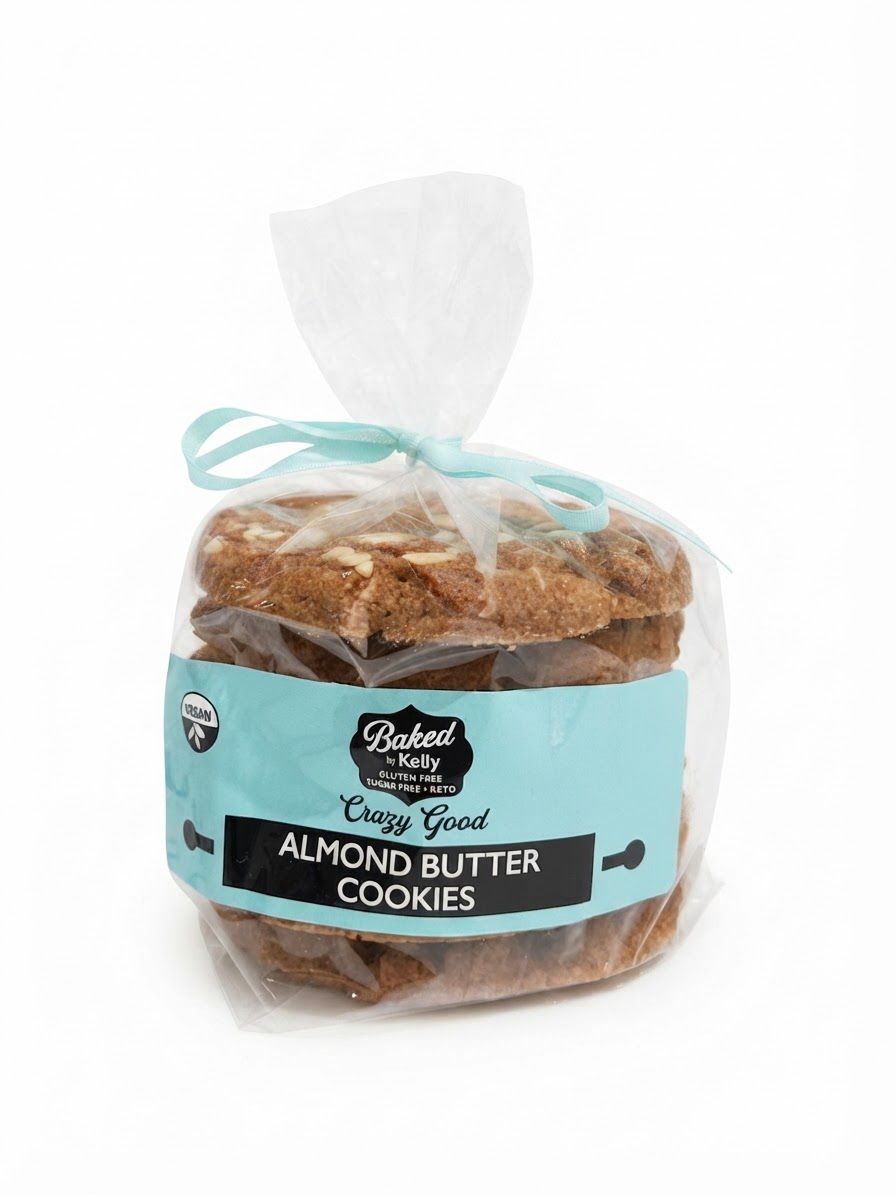 Baked by Kelly Almond Butter Cookies 6pcs