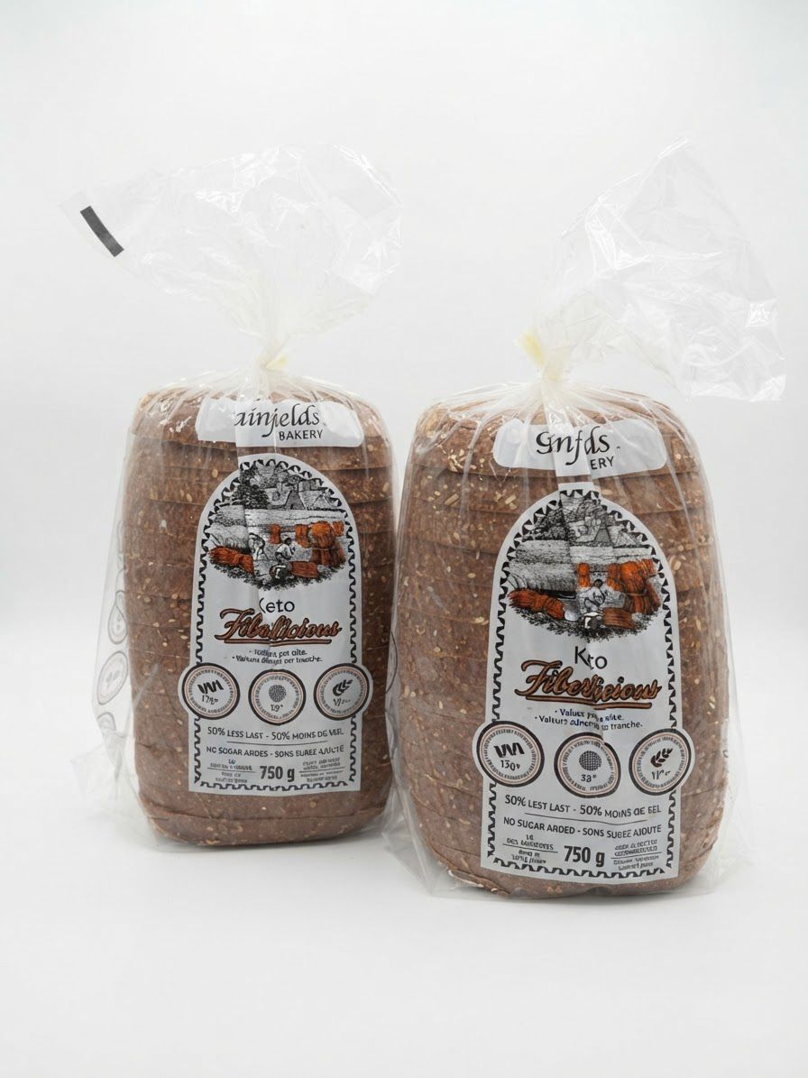 Grainfields Keto Fiberlicious Bread 750g, additional product image 2