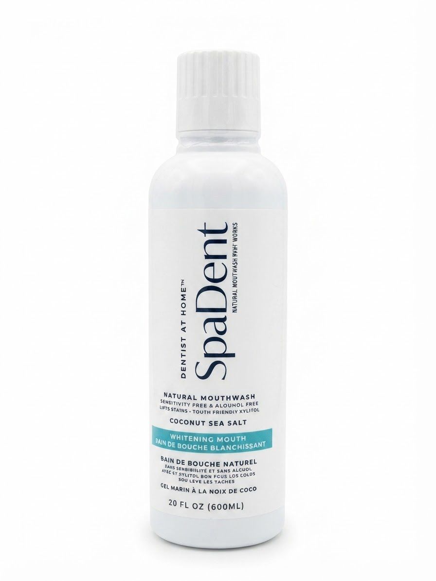 SD Naturals Whiten Mouthwash Coconut & Sea Salt 600ml