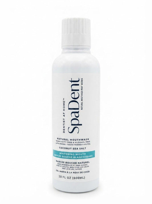 SD Naturals Whiten Mouthwash Coconut & Sea Salt 600ml