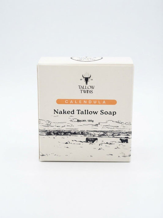 Tallow Twins - Calendula tallow soap 130g