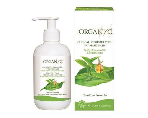 Organyc Intimate Wash - Tea Tree Formula 250mL