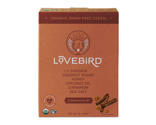 Lovebird Organic Grain-Free Cereal Cinnamon