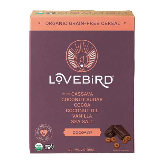Lovebird Organic Grain-Free Cereal Cocoa 198g