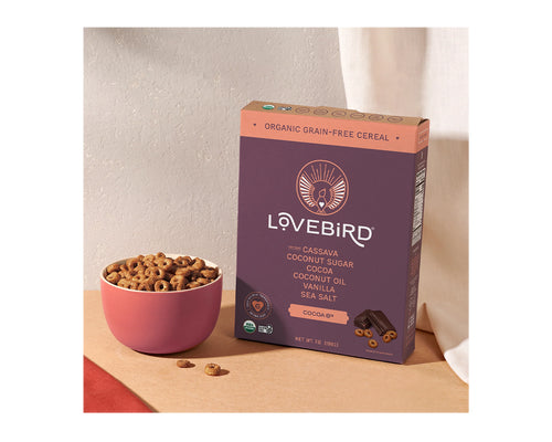 Lovebird Organic Grain-Free Cereal Cocoa 198g