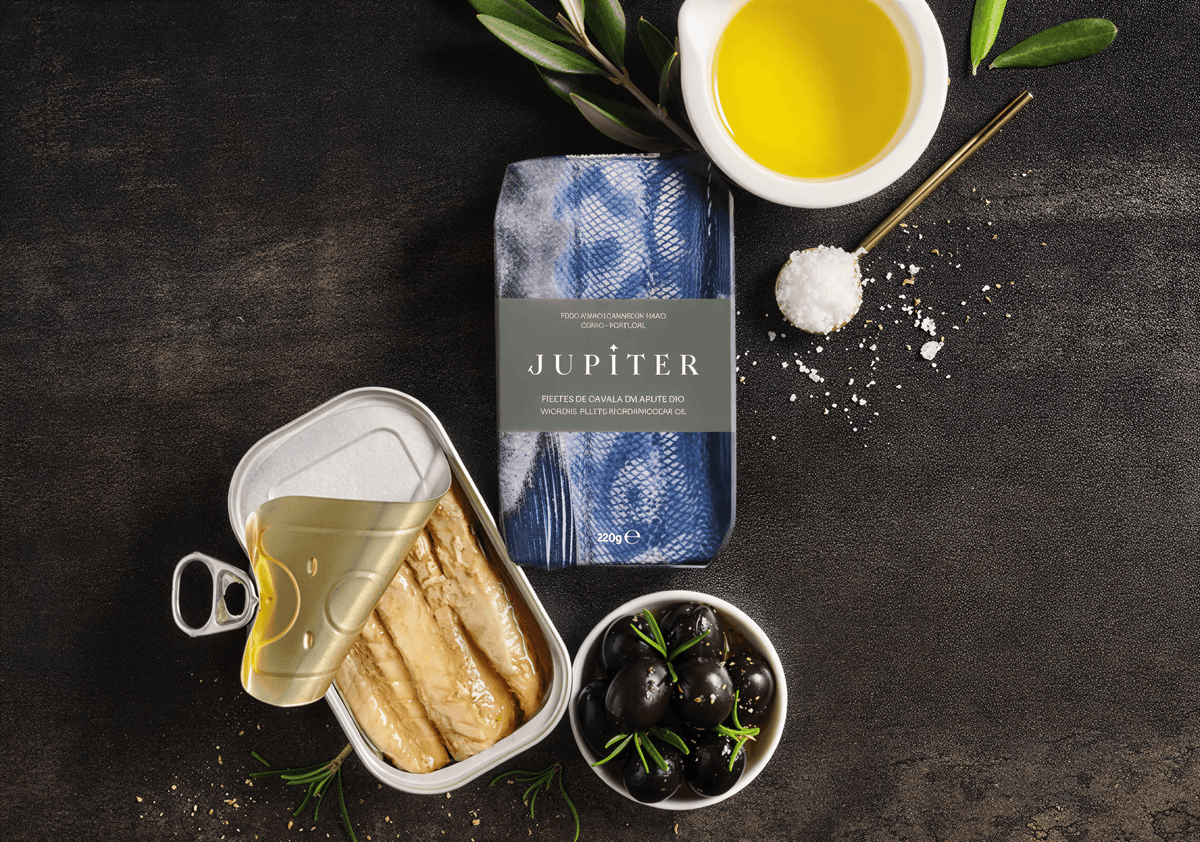 Jupiter Mackerel Fillets in Organic Olive Oil, additional product image