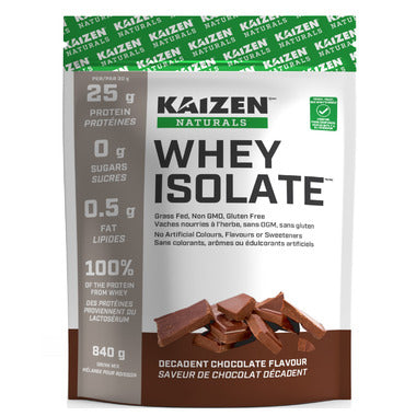 Kaizen Naturals Whey Isolate Decadent Chocolate - 840g