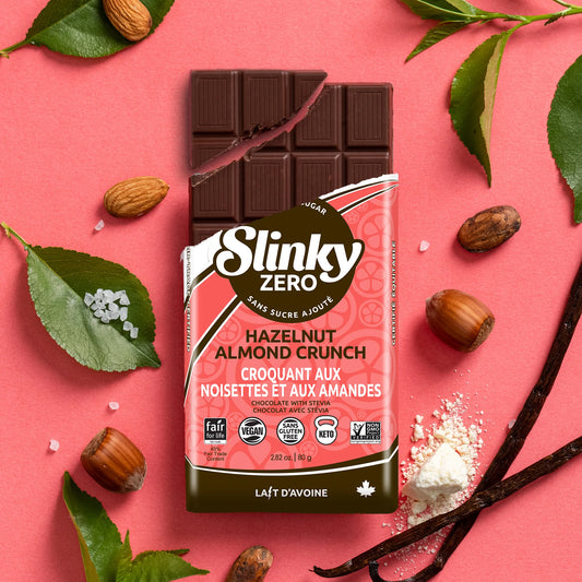 Zazubean SLINKY Hazelnut Almond Crunch 80g