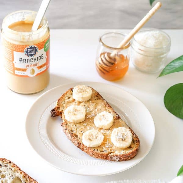 Mille et Une Noix Organic Creamy Peanut Butter — 375g
