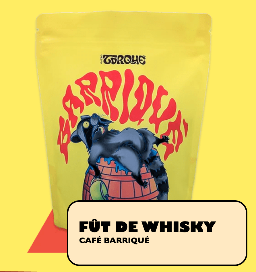 TorQué Fût de Whisky Coffee Beans 222g