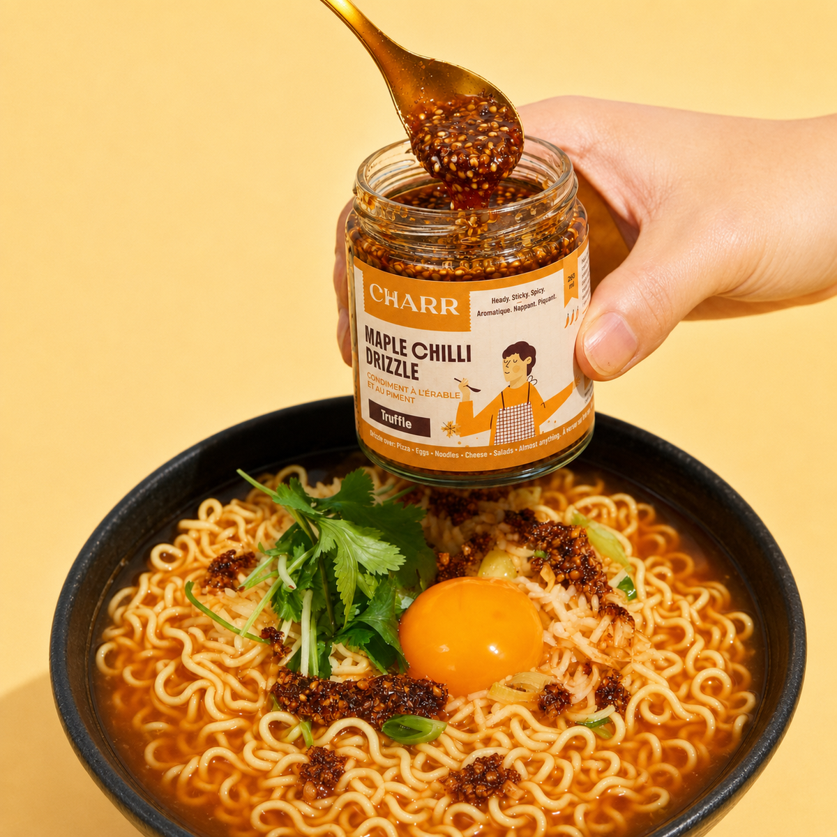 Charr Maple Chilli Drizzle - Truffle
