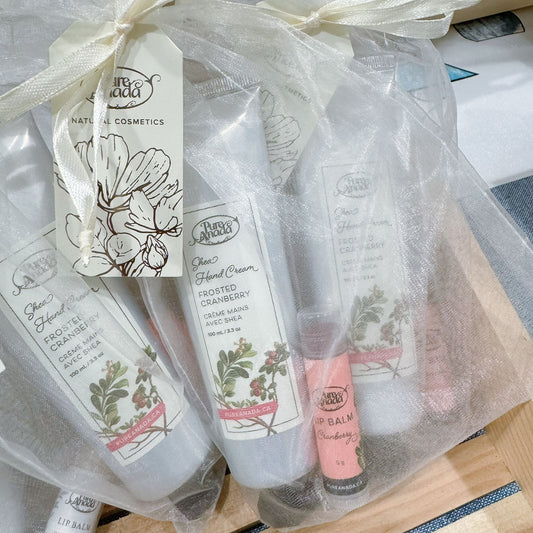 Pure Anada Fingertips & So Soft Lips Gift Set - Cranberry