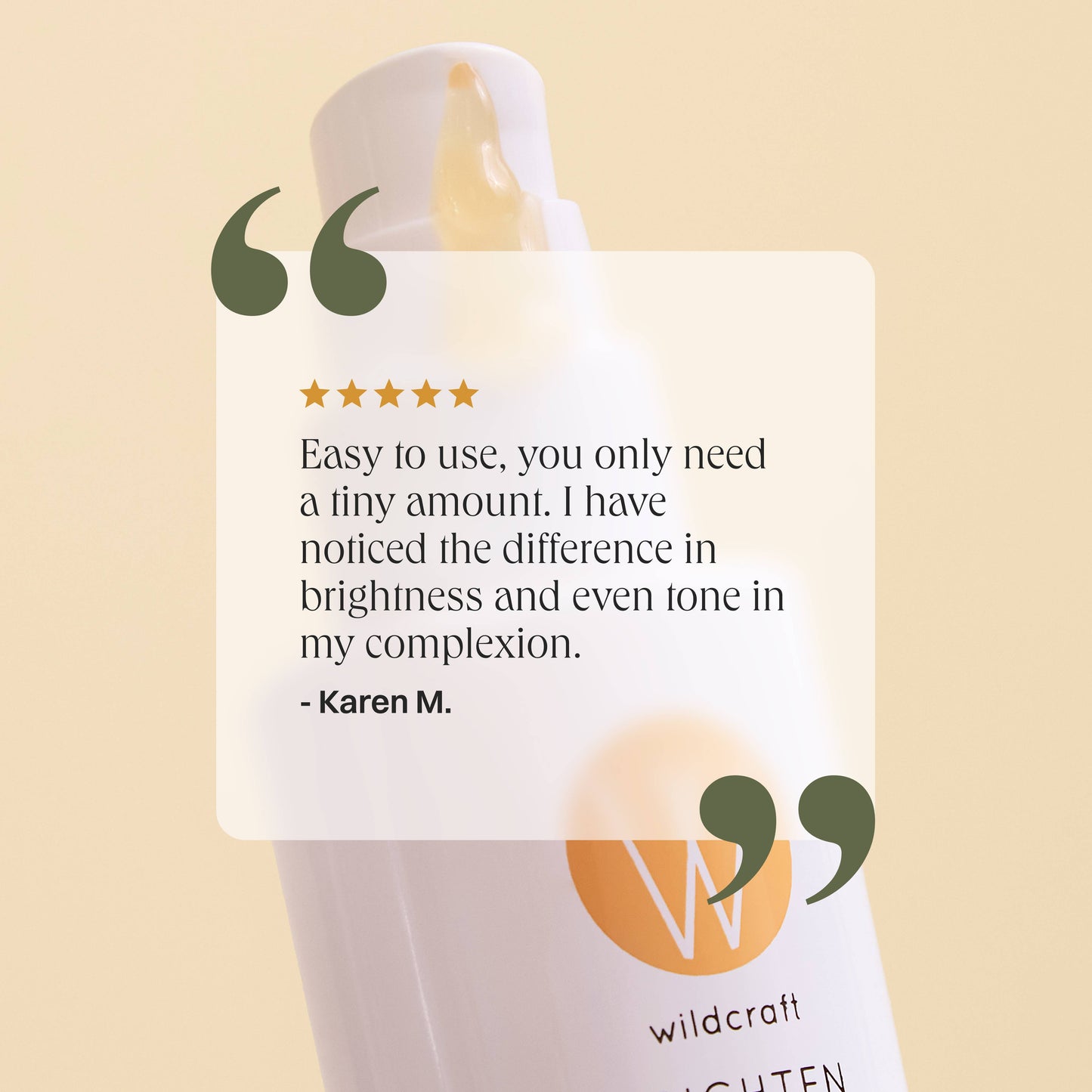 Wildcraft Brighten Vitamin C Face Serum - Dark Spot Treatment