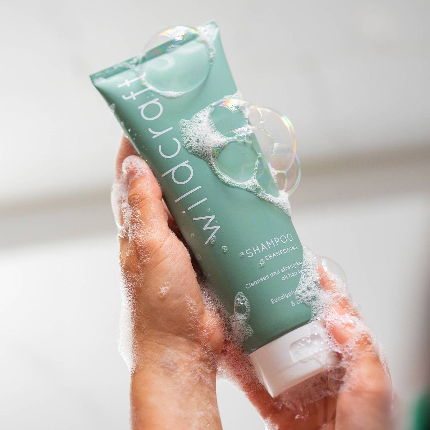 Wildcraft Eucalyptus & Mint Shampoo - Nourishing, Sulfate-Free