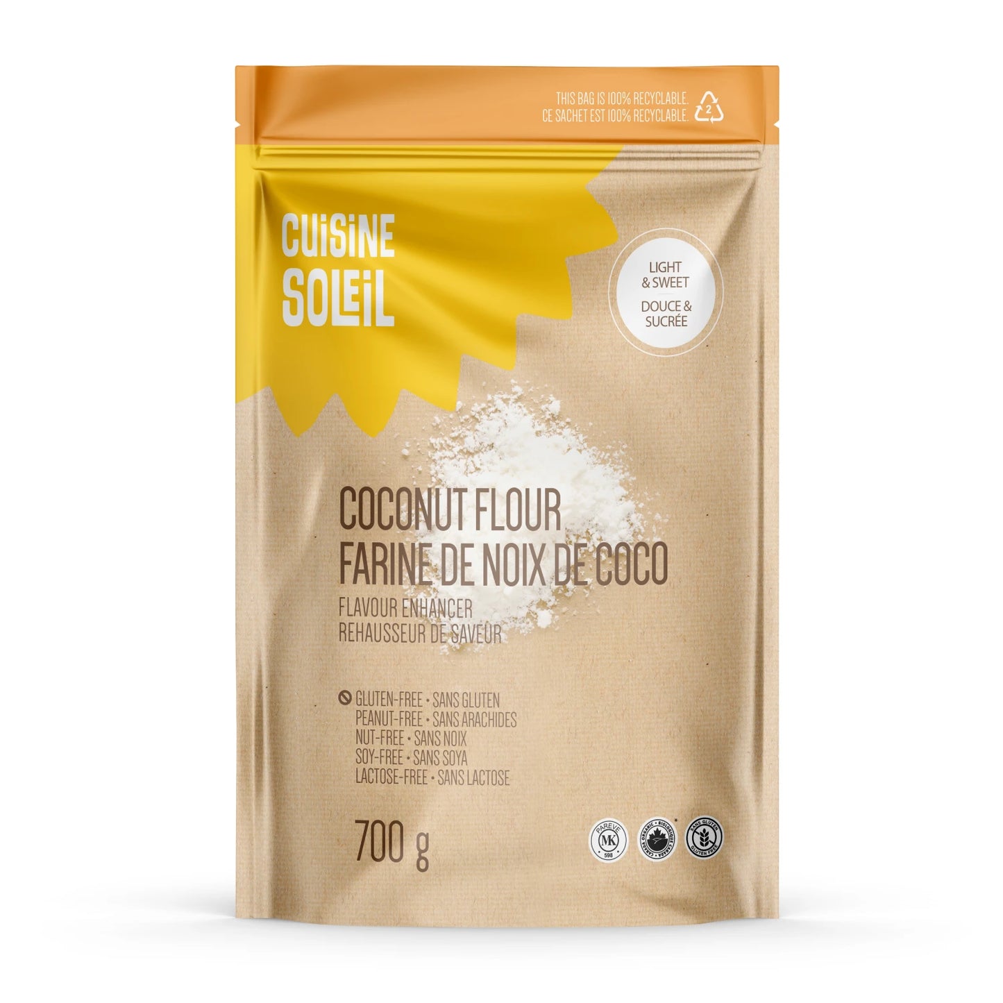 Cuisine Soleil coconut flour 700g