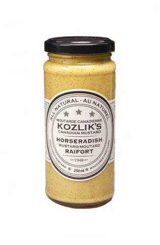 KOZLIK'S Horseradish Mustard 250mL