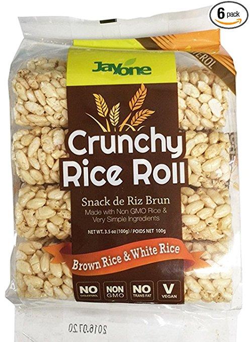 Jayone Foods - Brown Rice Roll Snack, 100G