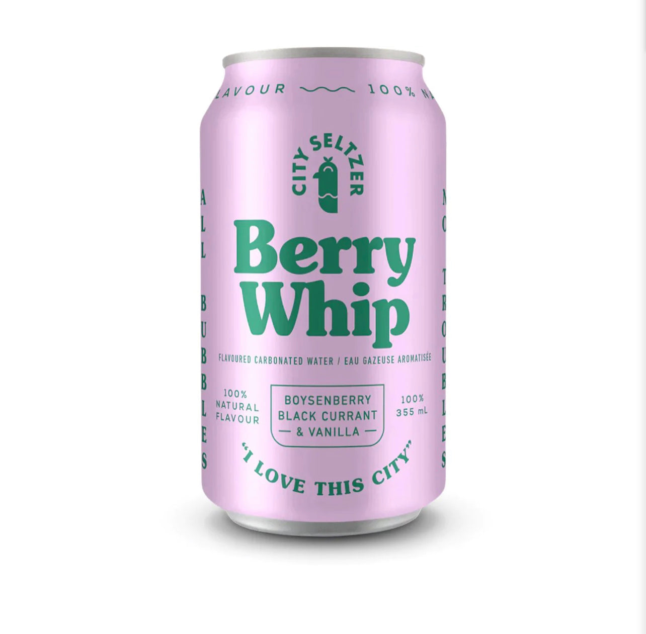 City Seltzer Berry Whip Carbonated Water