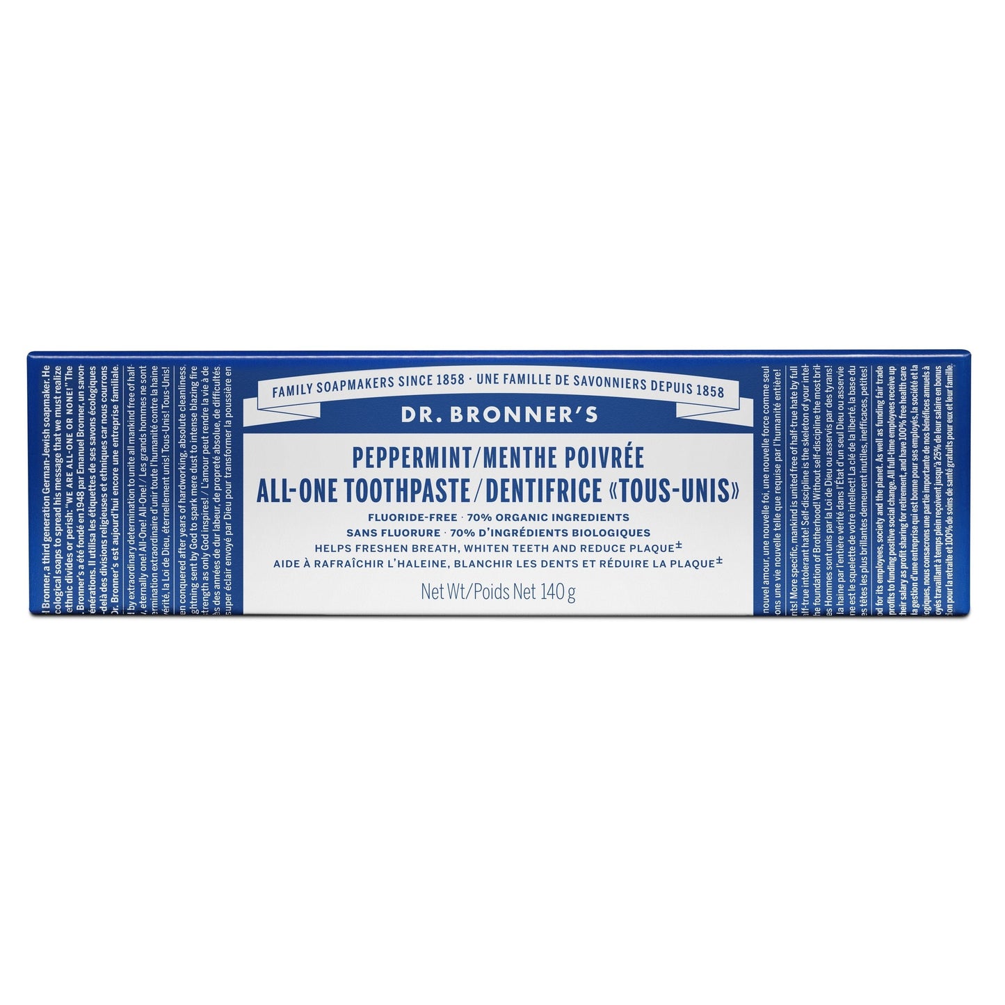 ✅ Dr. Bronner's Peppermint All-One Toothpaste