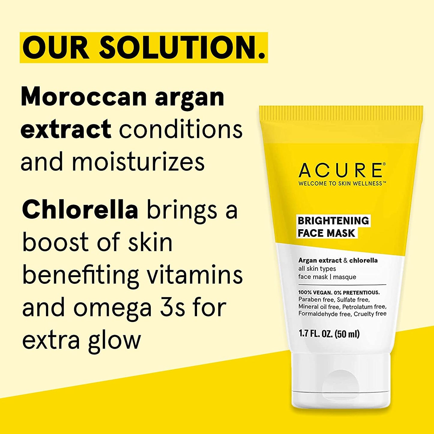 Acure Brightening Face Mask 50 mL