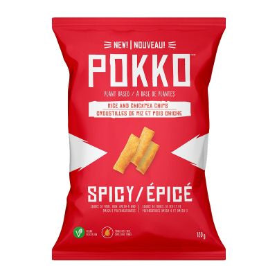 Pokko Rice and Chickpea Chips Spicy 120g