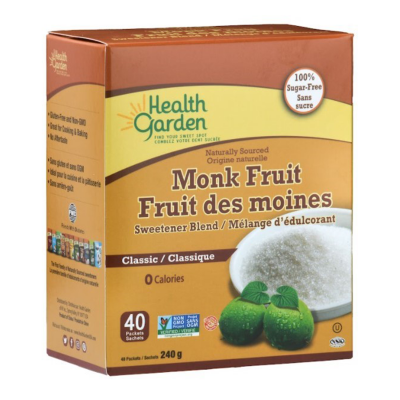 Health Garden Monk Fruit Classic 40 Packs