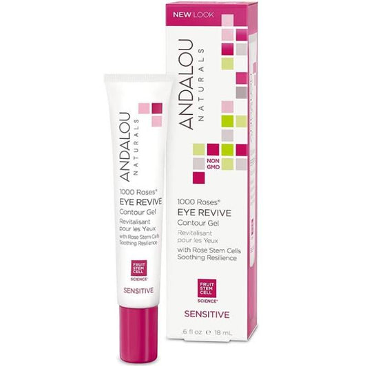 ANDALOU naturals 1000 Roses Eye Revive Contour Gel Sensitive 18ml