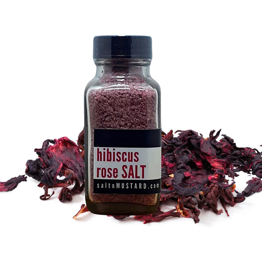 Salt Mustard Hibiscus Rose Baking Salt