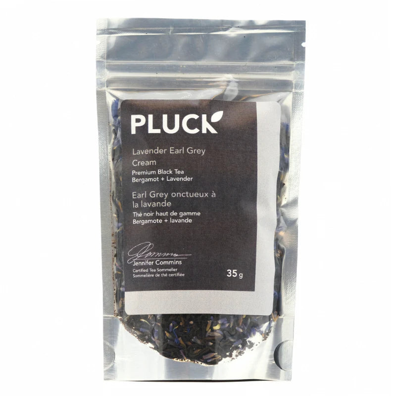 Pluck Lavender Earl Grey Cream Premium Black Tea (Bergamot + Lavender) 35g