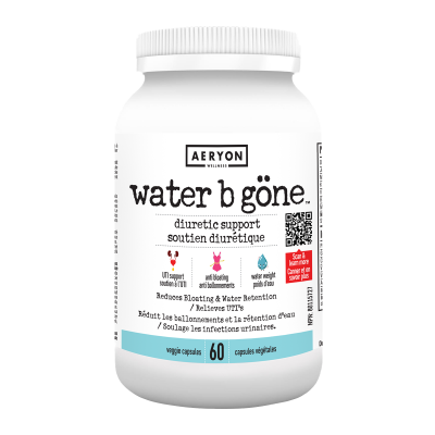 Aeryon Wellness Water B Gone 60 Veggie Caps