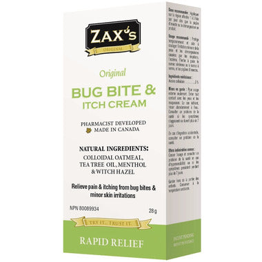 Zax's Original Bug Bite & Itch Cream 28 g