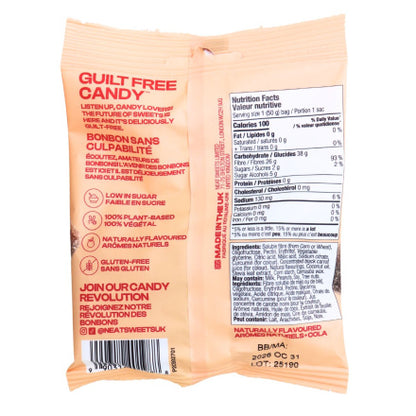 Neat Sweets Candy Fizzy Cola Bottles 50 g, additional product image